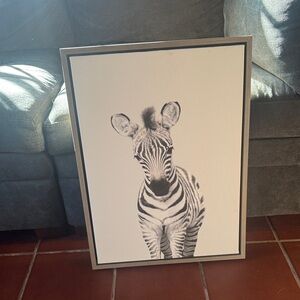 Kate and Laurel Sylvie Baby Zebra Animal Print